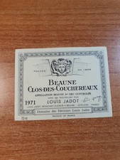 Etiquette beaune 1er d'occasion  Montigny-le-Bretonneux