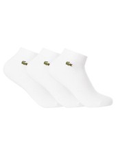 Usado, Pacote com 3 meias baixas masculinas Lacoste, brancas comprar usado  Enviando para Brazil