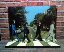 BEATLES - MINIATURA - FIGURA DE MADEIRA 28 cm x 25 cm - MDF - Argentina comprar usado  Enviando para Brazil