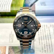 Relógio Longines Conquest L3.841.4.96.9 mostrador preto aço 300m resistente à água comprar usado  Enviando para Brazil