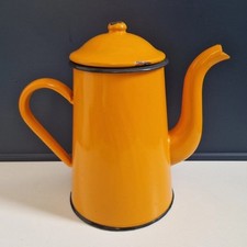 Cafetière orange tôle d'occasion  Tours-