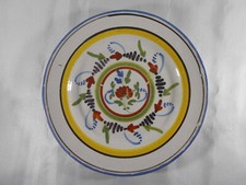 Assiette floral faience d'occasion  Saint-Calais