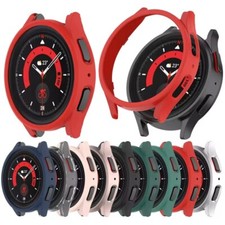 Capa protetora de tela de vidro PC para Samsung Galaxy Watch 4 5 6 7 FE 40/44mm, usado comprar usado  Enviando para Brazil