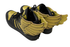 Tênis Adidas Wings preto amarelo masculino design exclusivo de asa EUA 95 comprar usado  Enviando para Brazil