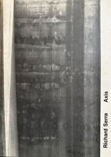 Richard serra axis gebraucht kaufen Richard serra axis gebraucht kaufen  Klettgau