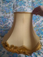 Vintage lampshade gold for sale  PRESTON