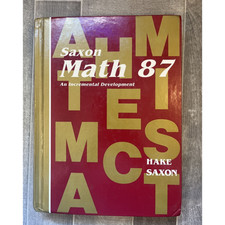 Saxon math hardcover for sale  Cedaredge