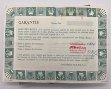 #1493 ORIGINAL ROLEX BLANKO CERTIFICADO GARANTÍA VINTAGE 5513 6263 6265 BLANCO segunda mano  Embacar hacia Argentina