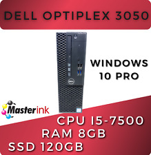 Dell 3050 SFF / CPU I5-7500 3.40GHZ/RAM 8GB/SSD 120GB / Win 10 Pro comprar usado  Enviando para Brazil