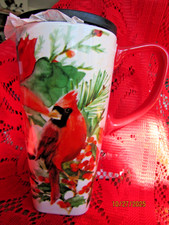 Usado, NOVA Caneca de Café Evergreen Tampa Ativada por Pressão PRESENTE CARDINAL DE NATAL comprar usado Usado, NOVA Caneca de Café Evergreen Tampa Ativada por Pressão PRESENTE CARDINAL DE NATAL comprar usado  Enviando para Brazil