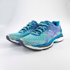 Tênis de corrida Asics Gel Nimbus 18 azul atlético COMO ESTÁ feminino 8.5 comprar usado Tênis de corrida Asics Gel Nimbus 18 azul atlético COMO ESTÁ feminino 8.5 comprar usado  Enviando para Brazil