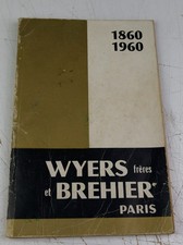 Catalogue wyers frères d'occasion  Talant