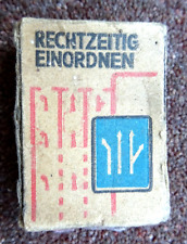 Ddr streichholzschachtel 1967 gebraucht kaufen  Weinböhla