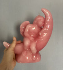 Large candle pink for sale  Los Angeles
