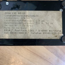 Lötdrahtvorschubeinheit autom gebraucht kaufen  Berlin