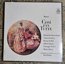 Mozart - Così Fan Tutte .Karl Böhm / Schwarzkopf / Ludwig comprar usado  Enviando para Brazil