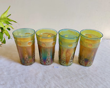 Usado, Conjunto Decorativo Vintage Original Antigo Designer Copo de Vidro Colecionável G369 comprar usado  Enviando para Brazil
