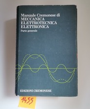 Manuale cremonese meccanica usato  Pordenone