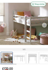 metal mid sleeper bed for sale metal mid sleeper bed for sale MANCHESTER
