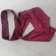 Vintage tootal red for sale  CHELMSFORD