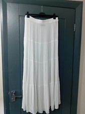 Boohoo white maxi for sale  MACCLESFIELD