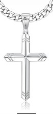 Croce argento 925 usato  Monte di Procida