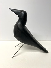 Carved wood crow for sale  South Portland