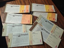 Disneyland admissions tickets for sale  Santa Cruz
