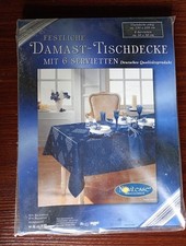 Damast tischdecke servietten gebraucht kaufen  Hiddenhausen