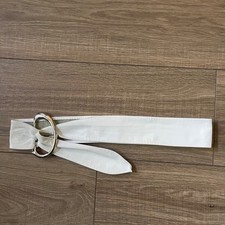 Leatherock white belt for sale  Glenview