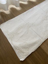 Lenzuolo ricamato con usato Lenzuolo ricamato con usato  Marostica