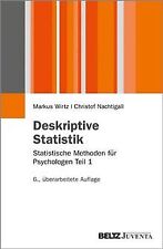 Deskriptive statistik statisti gebraucht kaufen  Berlin