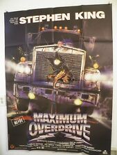 Maximum overdrive stephen for sale  Bandon