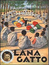 Pubblicita 1936 lana usato  Biella
