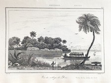 Gravure oceanie papouasie d'occasion  Descartes