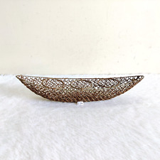 Suporte de vidro antigo vintage década de 1930 em forma de barco ferro raro decorativo colecionável 114 comprar usado  Enviando para Brazil