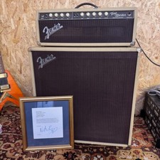 1990 Fender Custom Shop Tone Master CSR3 amplificador cabeça e gabinete ex. Aerosmith comprar usado  Enviando para Brazil