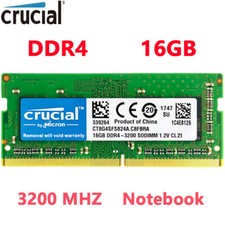 Crucial DDR4 16GB 1X16GB 3200MHz PC4-25600 Laptop 260-Pin SODIMM Notebook Memory comprar usado  Enviando para Brazil