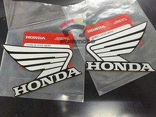 2 peças PARA HONDA WING ADESIVO TANQUE DE COMBUSTÍVEL ÓLEO DECALQUE EMBLEMA CARENAGEM PRATA PRETO 90mm comprar usado  Enviando para Brazil
