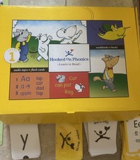 Hooked On Phonics Learn To Read Nível 1 Caixa Conjunto com Cassete 14 Livros de Leitura comprar usado  Enviando para Brazil