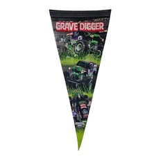 Raro 2016 Monster Jam 30" Caminhão Escavadeira de Túmulos Pennant Flag Feld Motor Sports comprar usado  Enviando para Brazil