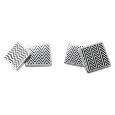 Hermes cufflinks silver for sale  UK