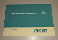 Betriebsanleitung mercedes w11 gebraucht kaufen  Jever