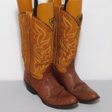 Botas de caubói vintage Joma couro marrom dois tons EUA tamanho 7,5 D comprar usado Botas de caubói vintage Joma couro marrom dois tons EUA tamanho 7,5 D comprar usado  Enviando para Brazil