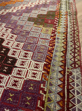 Vintage hand woven for sale  LONDON