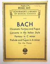 Schirmer library vol. for sale  Delray Beach