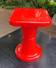 Stool red modular for sale  POTTERS BAR