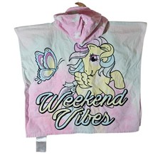 Toalha com capuz vintage My Little Pony MLP infantil arco-íris pégaso  comprar usado  Enviando para Brazil