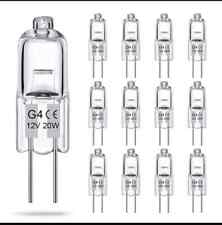 Lâmpadas de halogênio G4 20W lâmpada 12V CE (pacote com 10) FORNECEDOR DO REINO UNIDO comprar usado  Enviando para Brazil