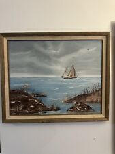 Vintage original painting for sale  Lombard